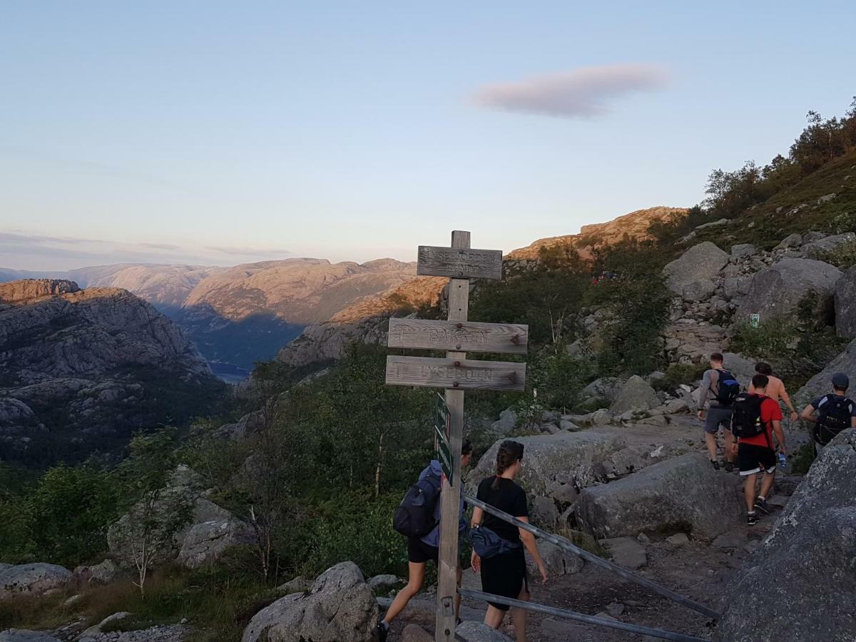 Camping Landa Park Vandrehjem Forsand Eksteriør billede
